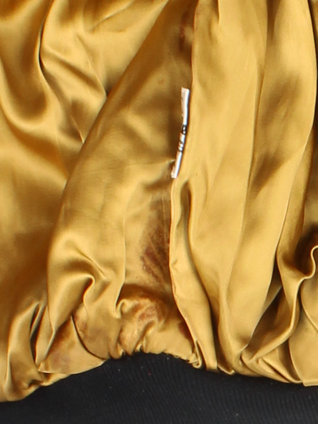 Vintage Leather Bomber Jacket (Size L)