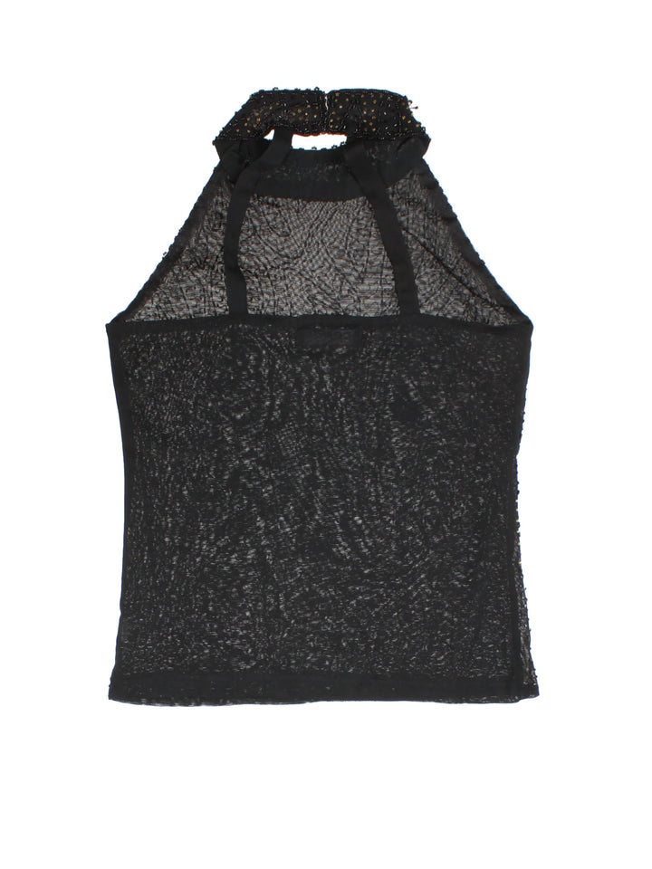 90's Embellished Top (Size XXS)