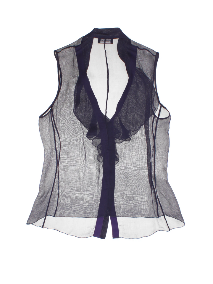 90's Armani Blouse (Size XXS)