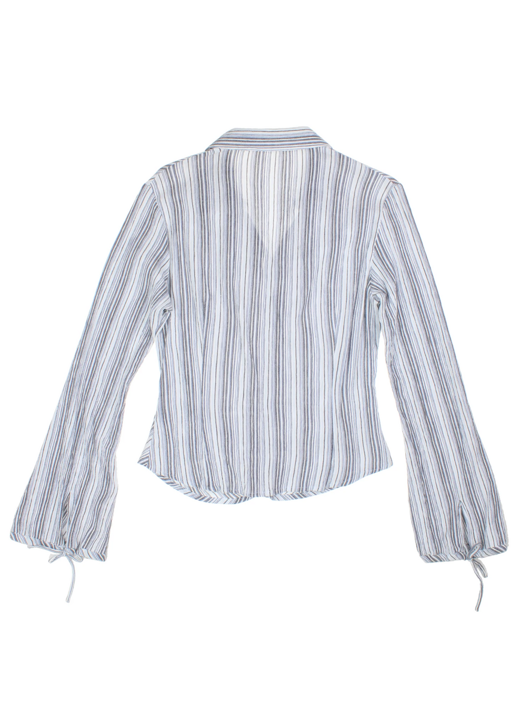 Y2K Ruched Shirt (Size S)