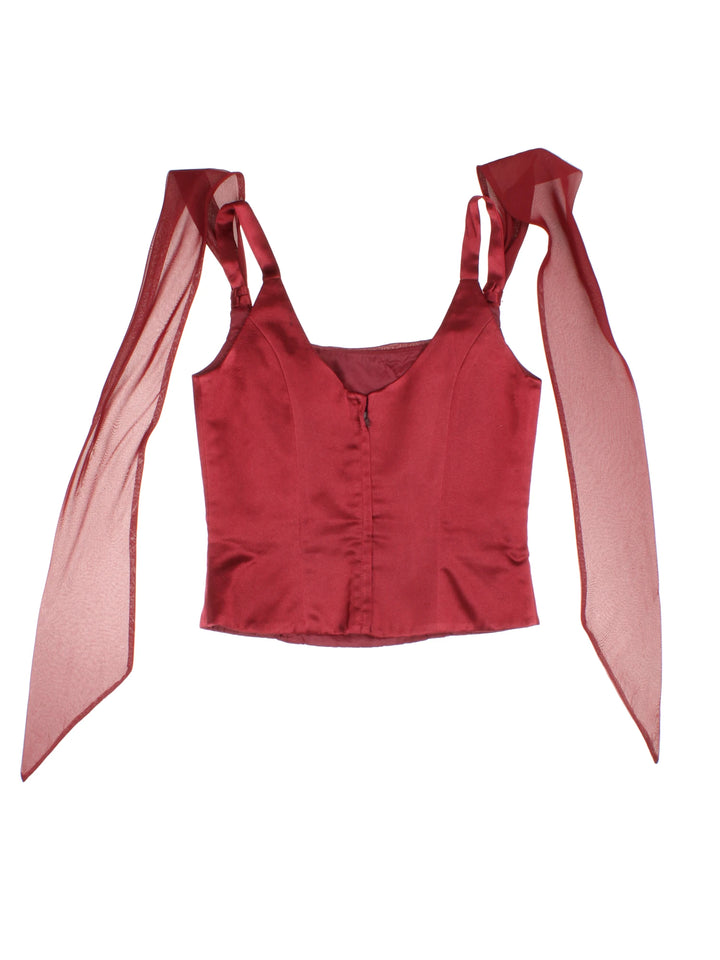 90's Corset Top (Size XXS)