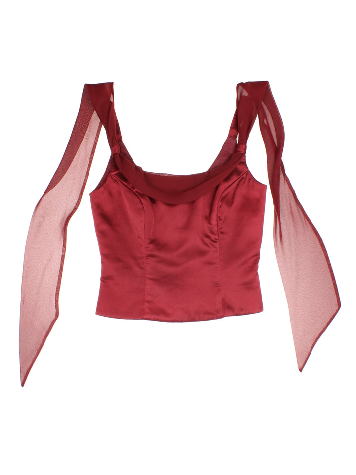 90's Corset Top (Size XXS)