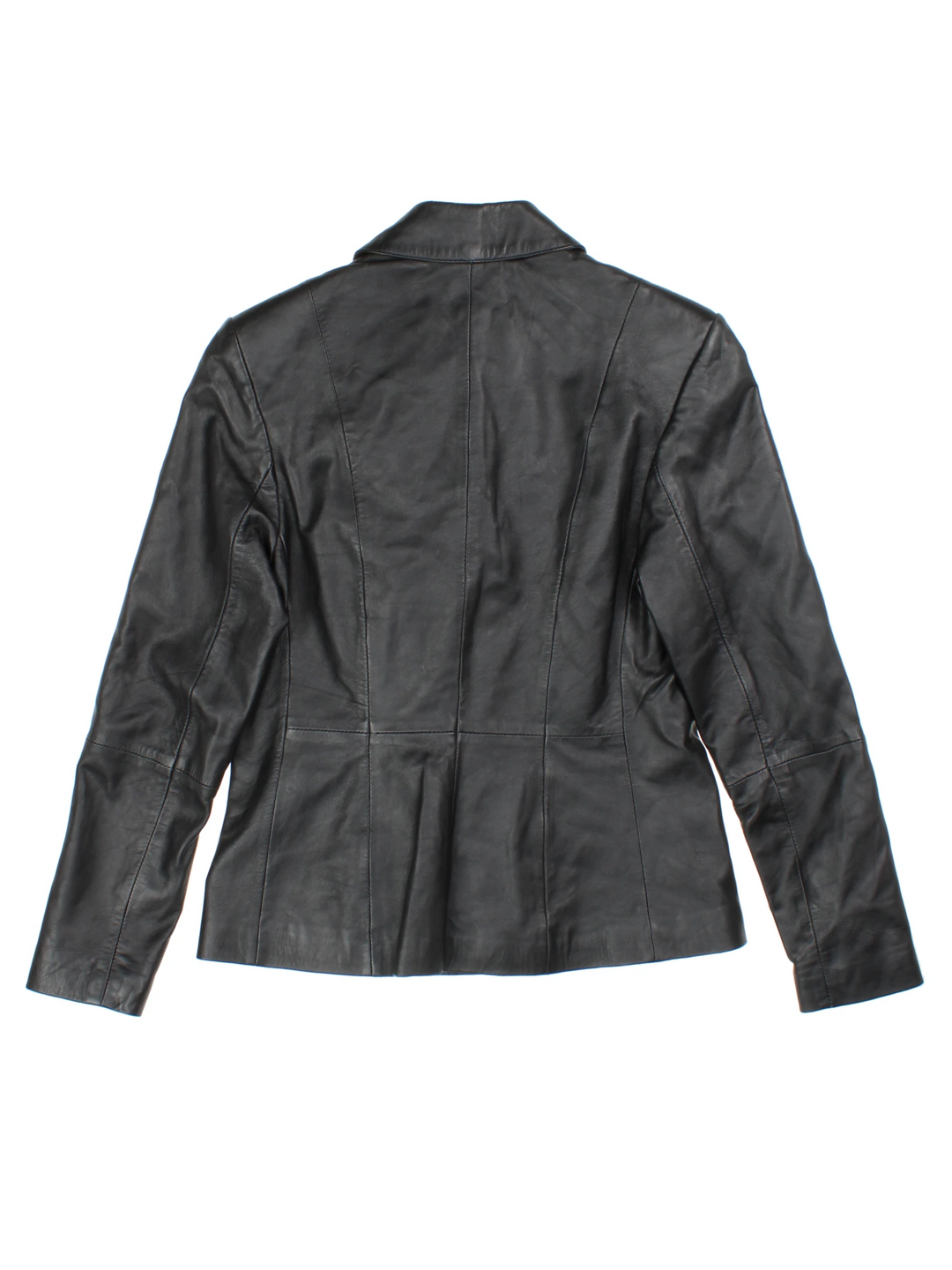 Y2K Leather Blazer (Size XXS)