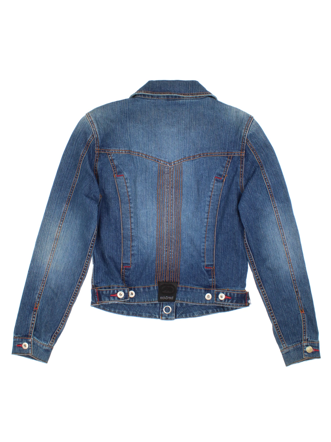 Y2K Eckored Denim Jacket (Size XS)