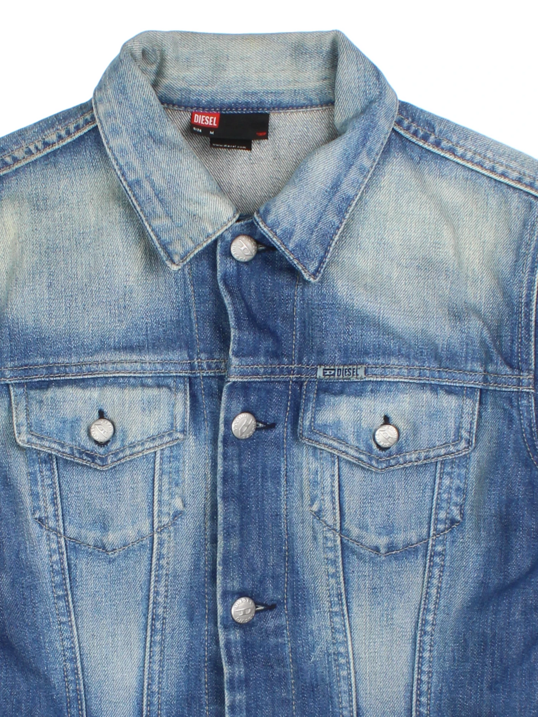 90's Diesel Denim Jacket (Size XXS)