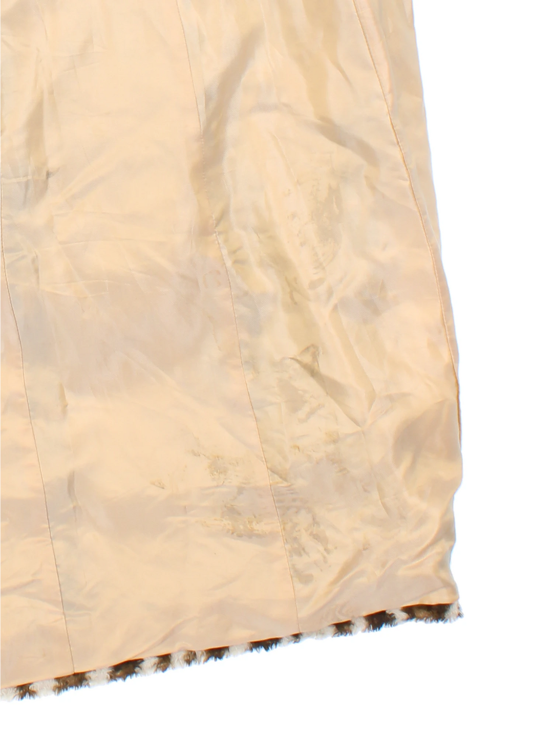 Y2K Karen Millen Leopard Print Fur Trench (Size S)