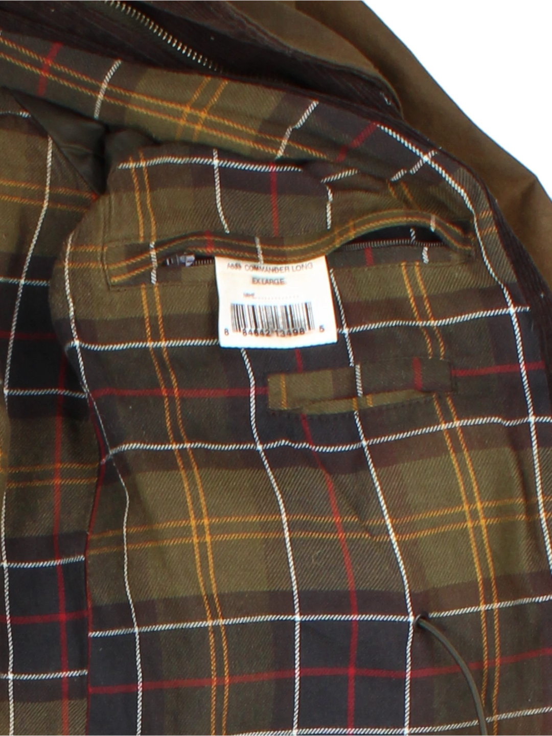 Barbour Lutz Waxed Jacket (Size XL)