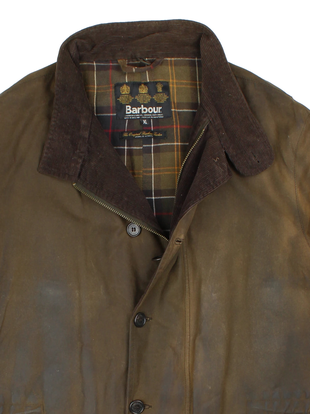 Barbour Lutz Waxed Jacket (Size XL)