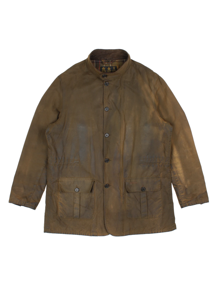 Barbour Lutz Waxed Jacket (Size XL)