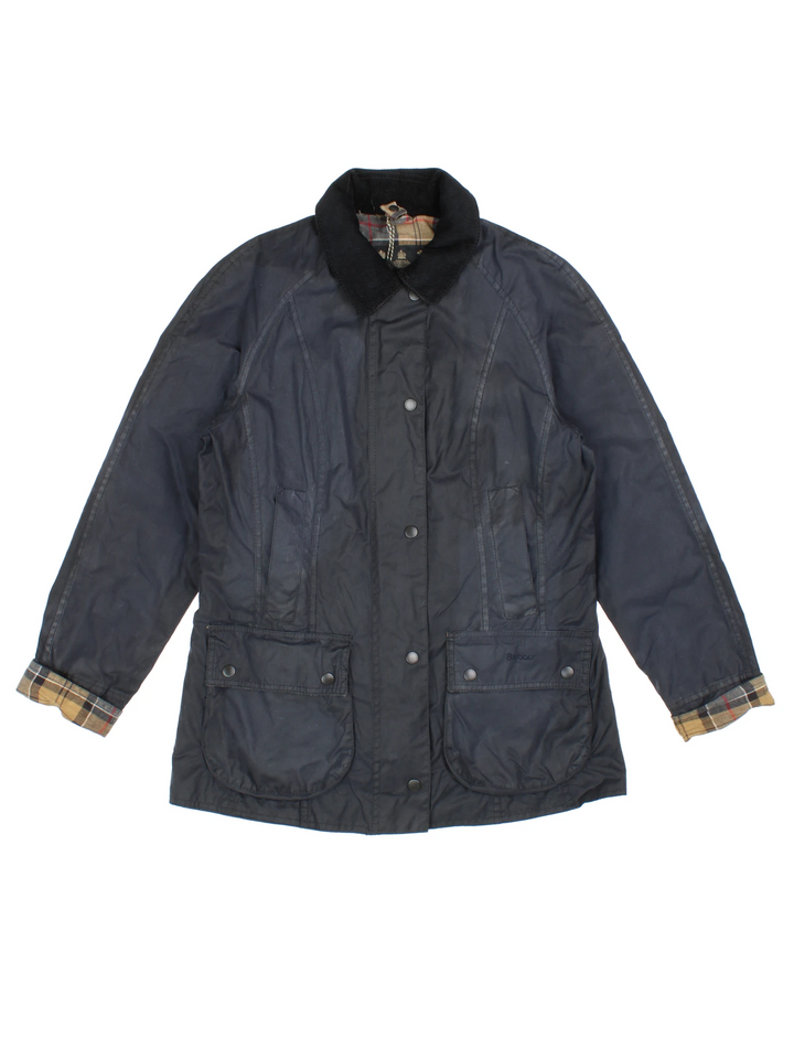 Barbour Beadnell Waxed Jacket (Size S)