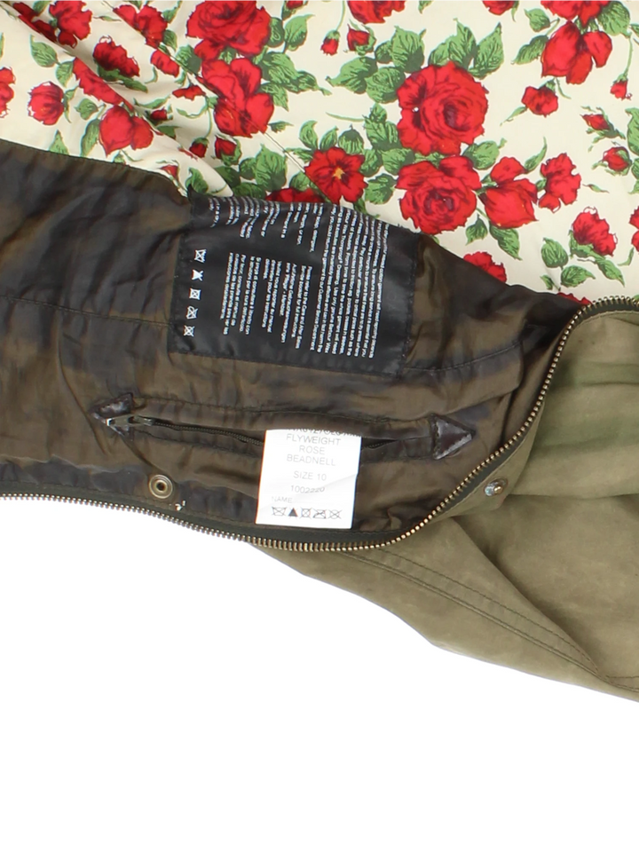 Barbour Beadnell Wax Jacket (Size S)