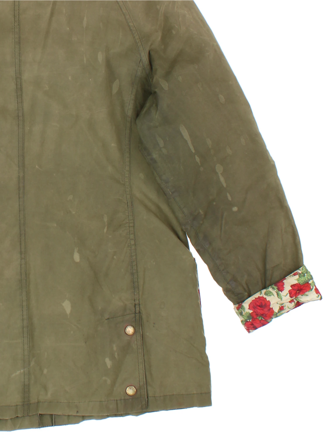 Barbour Beadnell Wax Jacket (Size S)