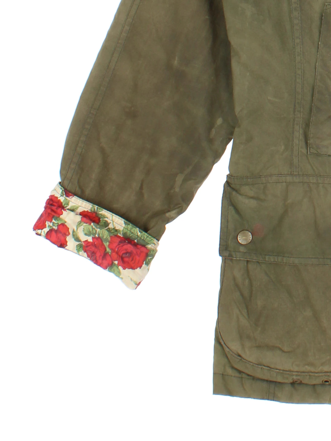 Barbour Beadnell Wax Jacket (Size S)