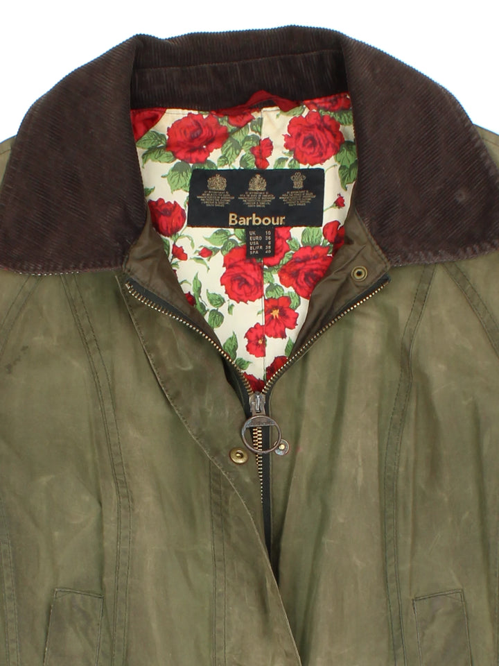 Barbour Beadnell Wax Jacket (Size S)