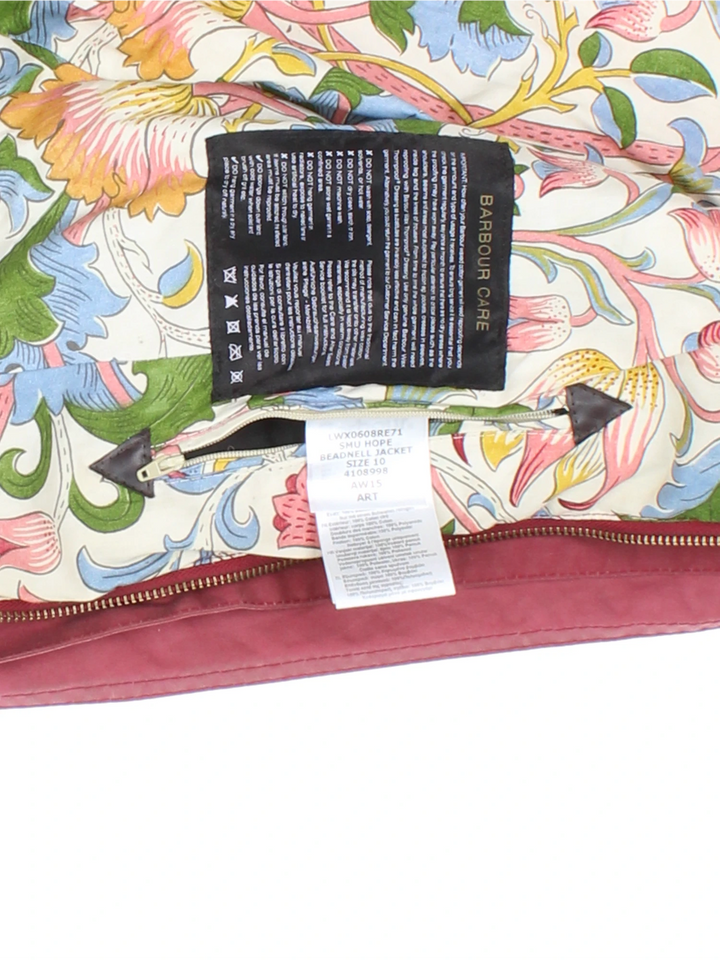 Barbour Beadnell Wax Jacket (Size S)