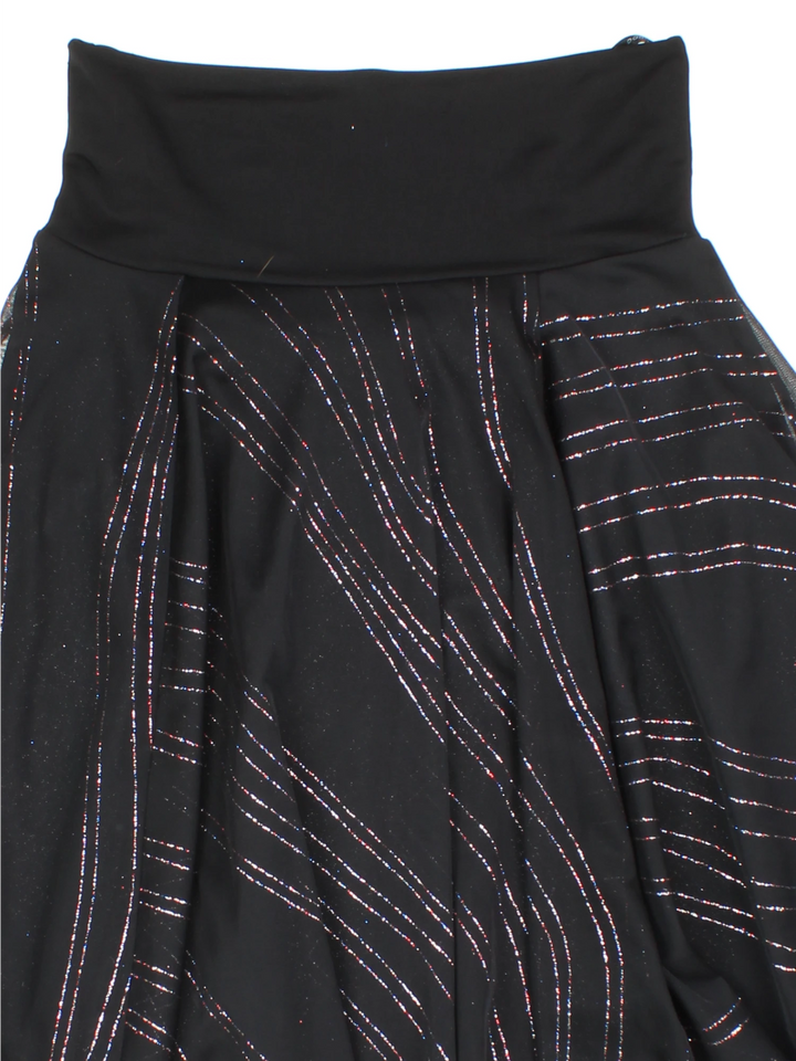 Y2K Handkerchief Hem Midi Skirt (Size M)
