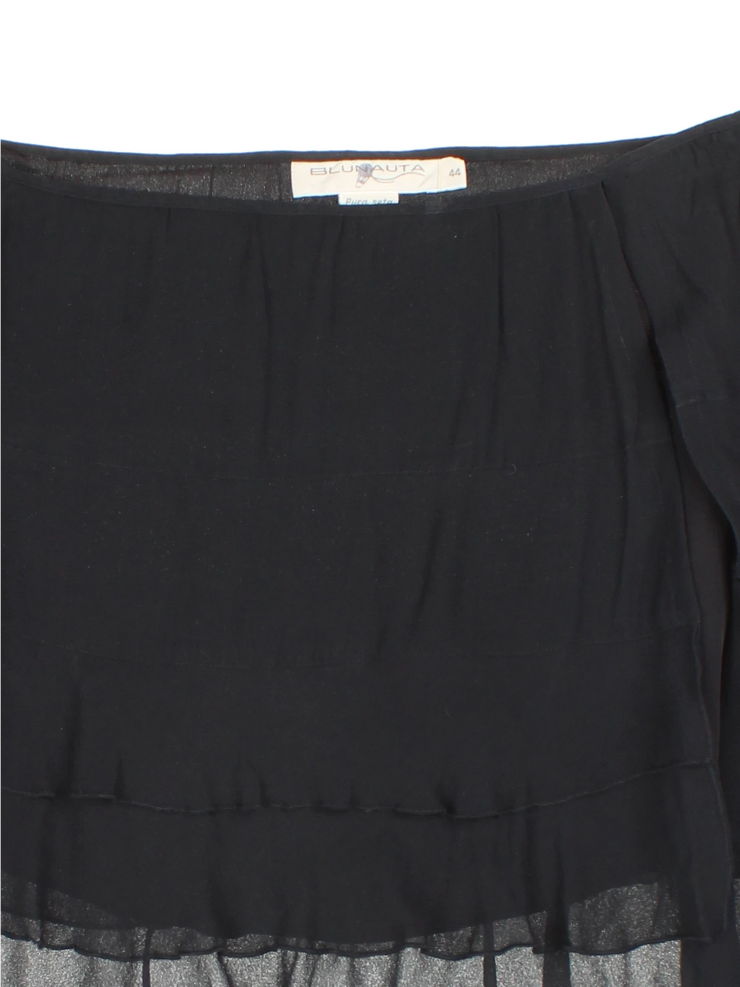 Y2K Ruffled Mini Skirt (Size L)