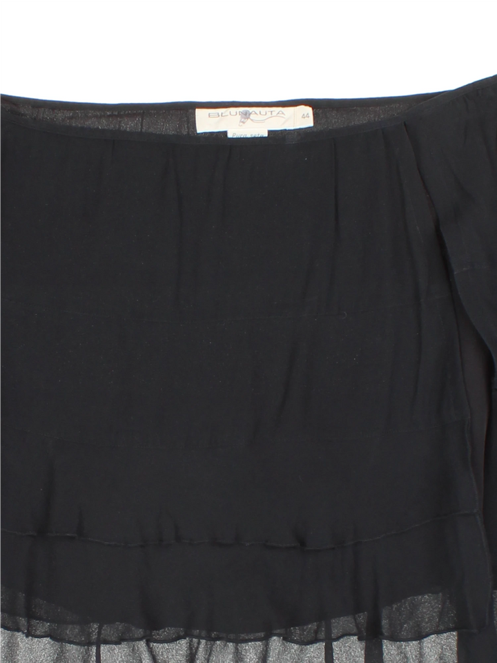 Y2K Ruffled Mini Skirt (Size L)