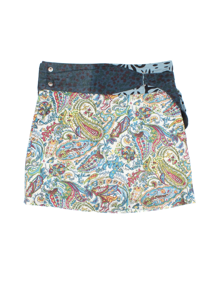 Vintage Wrap Skirt (Size XL)