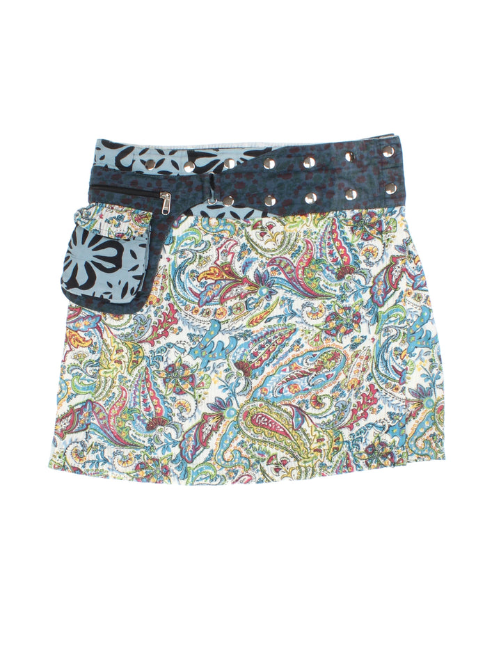 Vintage Wrap Skirt (Size XL)