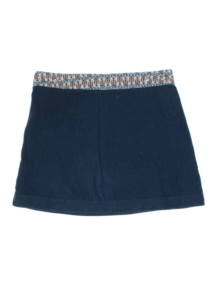 Moshiki Reversible Mini Skirt (Size XL)