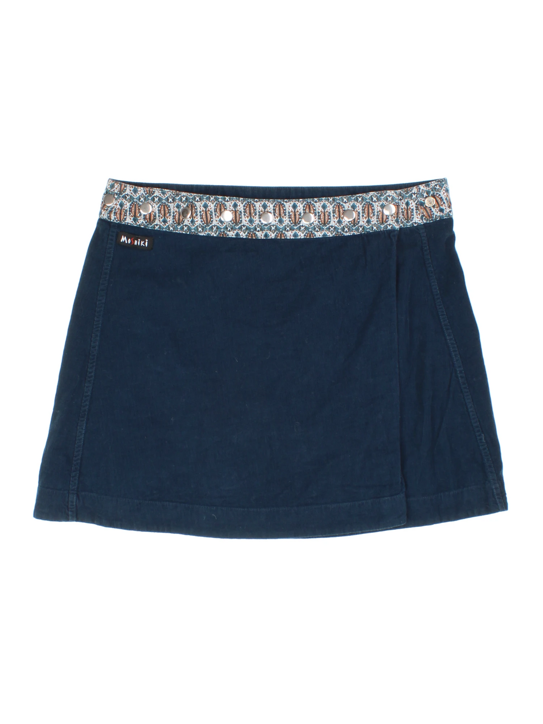 Moshiki Reversible Mini Skirt (Size XL)