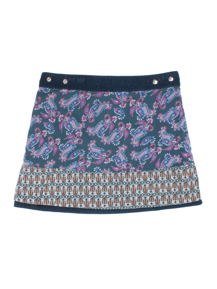 Moshiki Reversible Mini Skirt (Size XL)