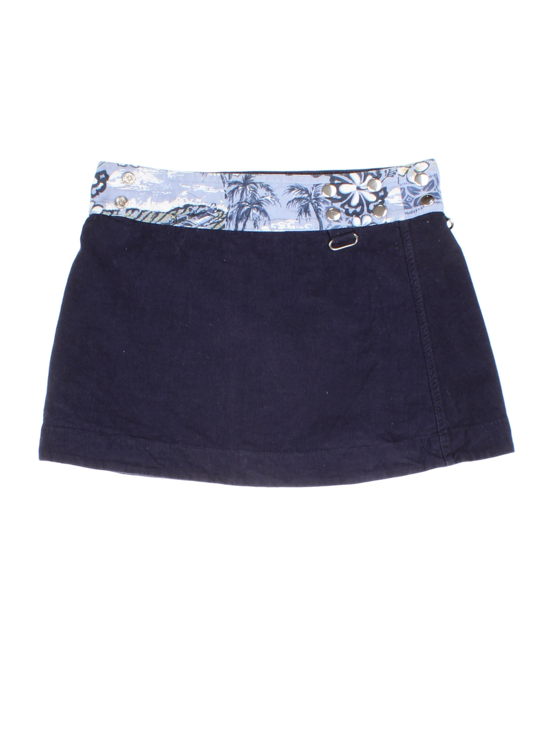 Vintage Moshiki Reversible Mini Skirt (Size S)