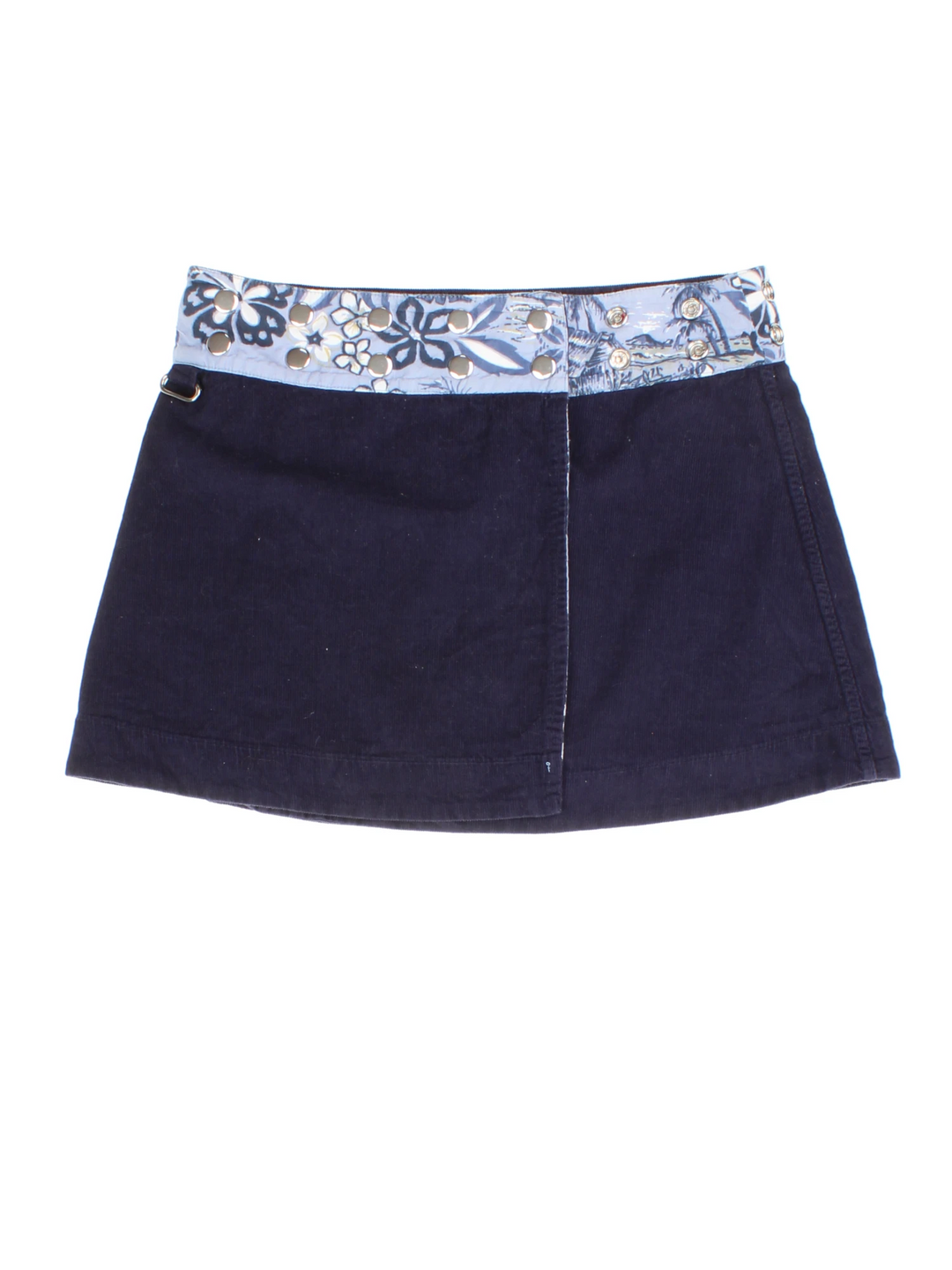 Vintage Moshiki Reversible Mini Skirt (Size S)
