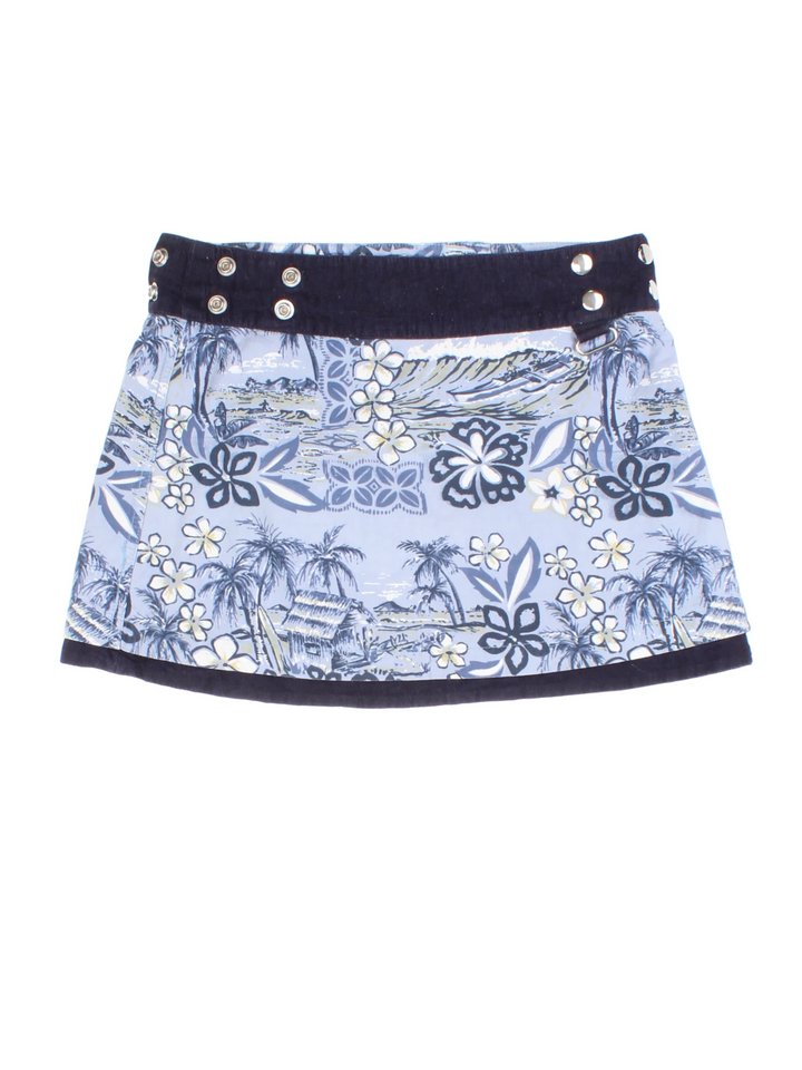 Vintage Moshiki Reversible Mini Skirt (Size S)