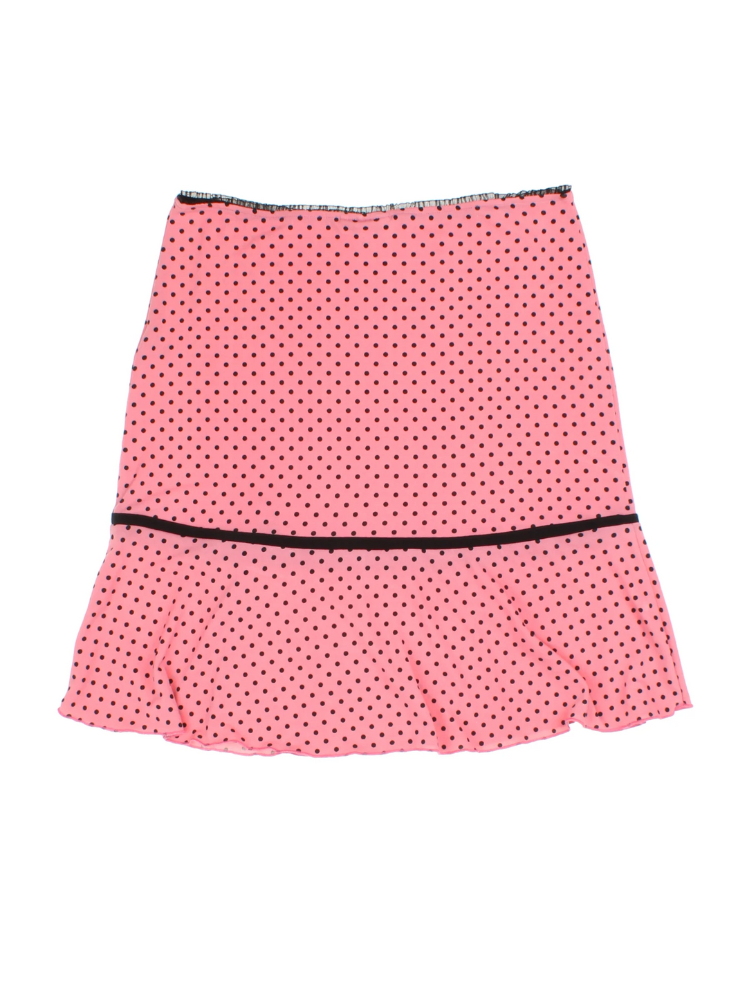 Y2K Polka Dot Mini Skirt (Size M)