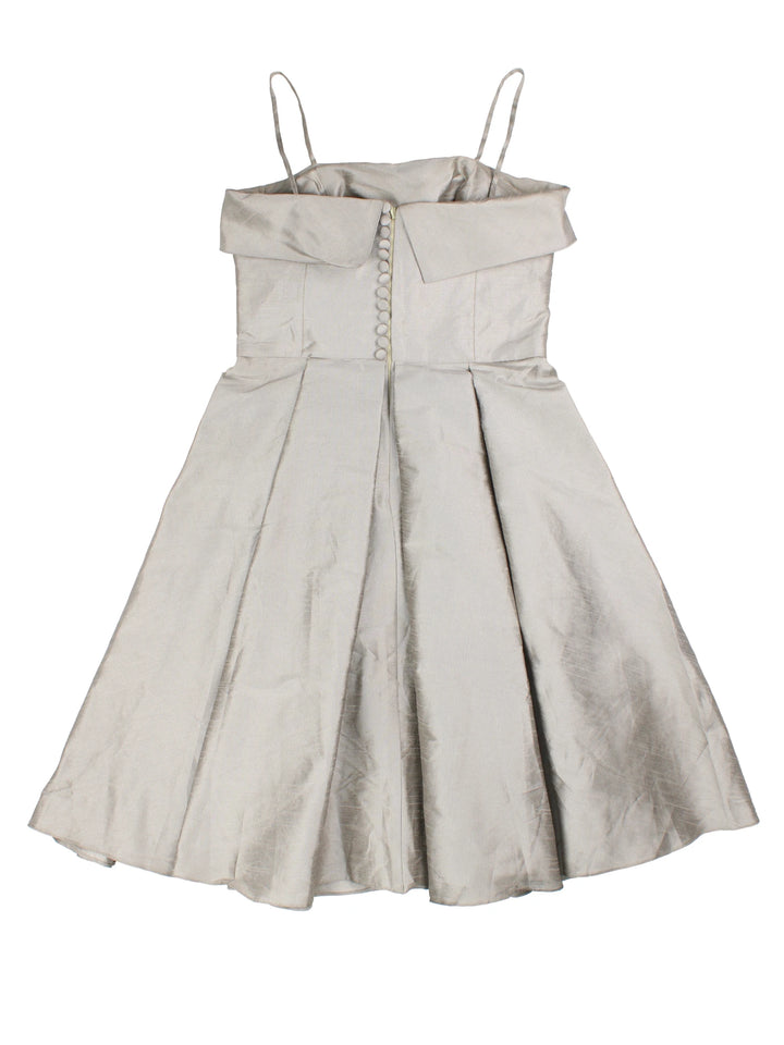 Vintage Silk Dress (Size XXS)