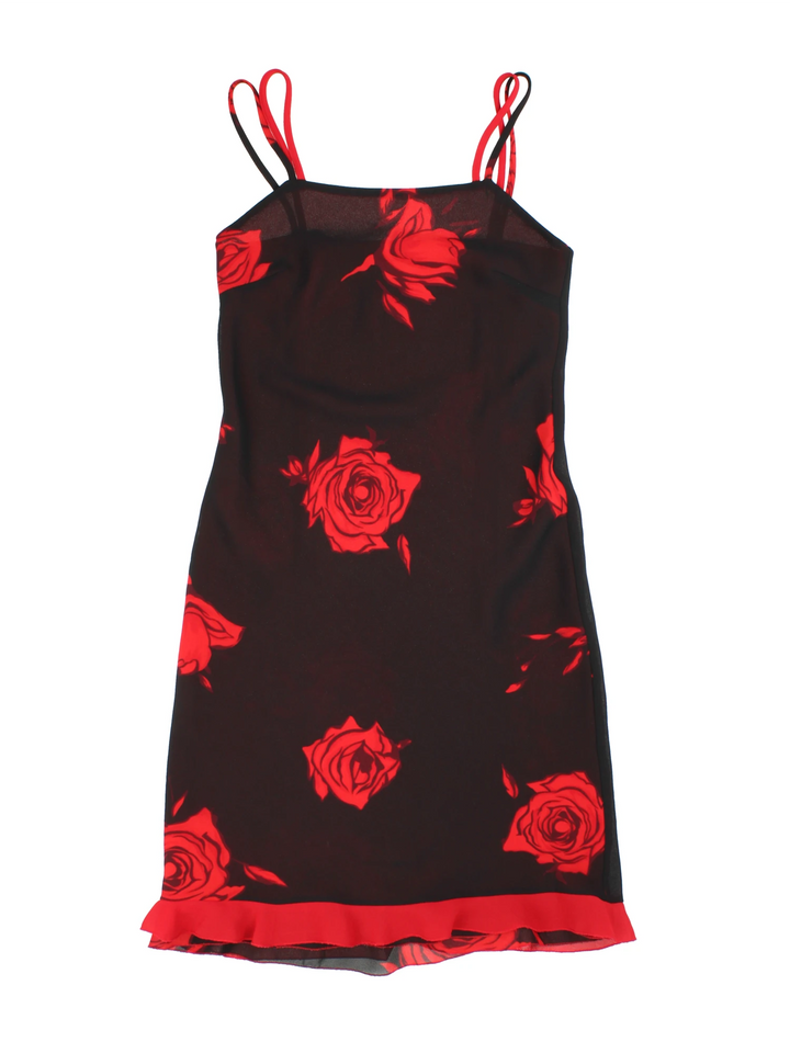 Y2K Reversible Mini Dress (Size XXS)