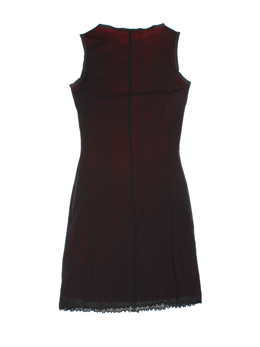 Y2K Mesh Glitter Mini Dress (Size XXS)