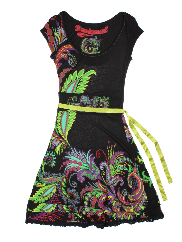 Y2K Desigual Mini Dress (Size XXS)