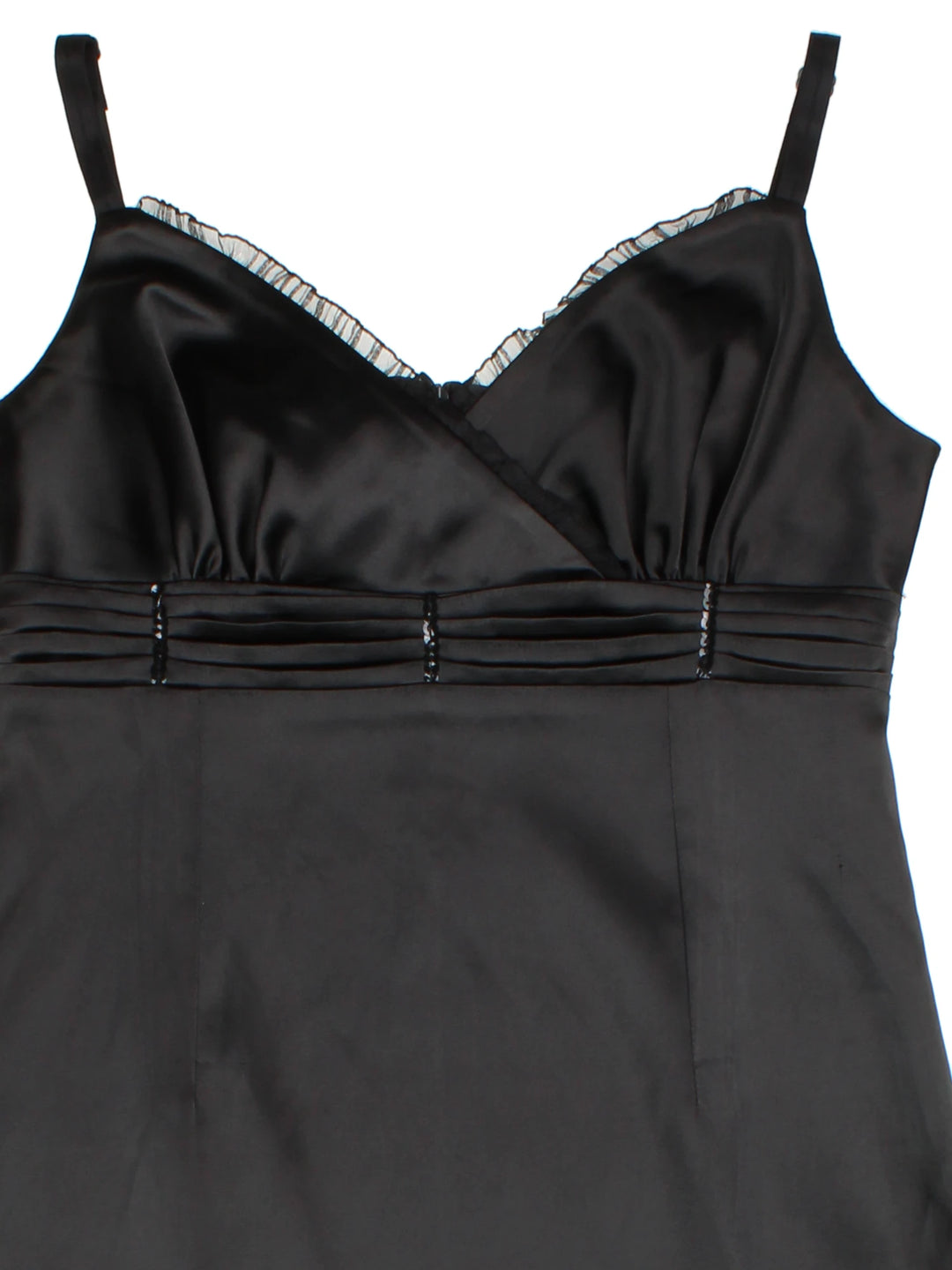 Y2K Satin Midi Dress (Size S)