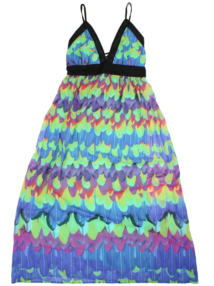 Y2K Jane Norman Maxi Dress (Size XXS)