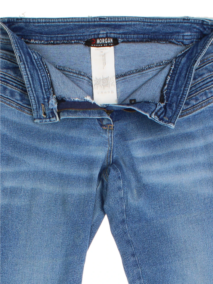 Y2K Lace Up Flared Morgan Jeans (Size M)