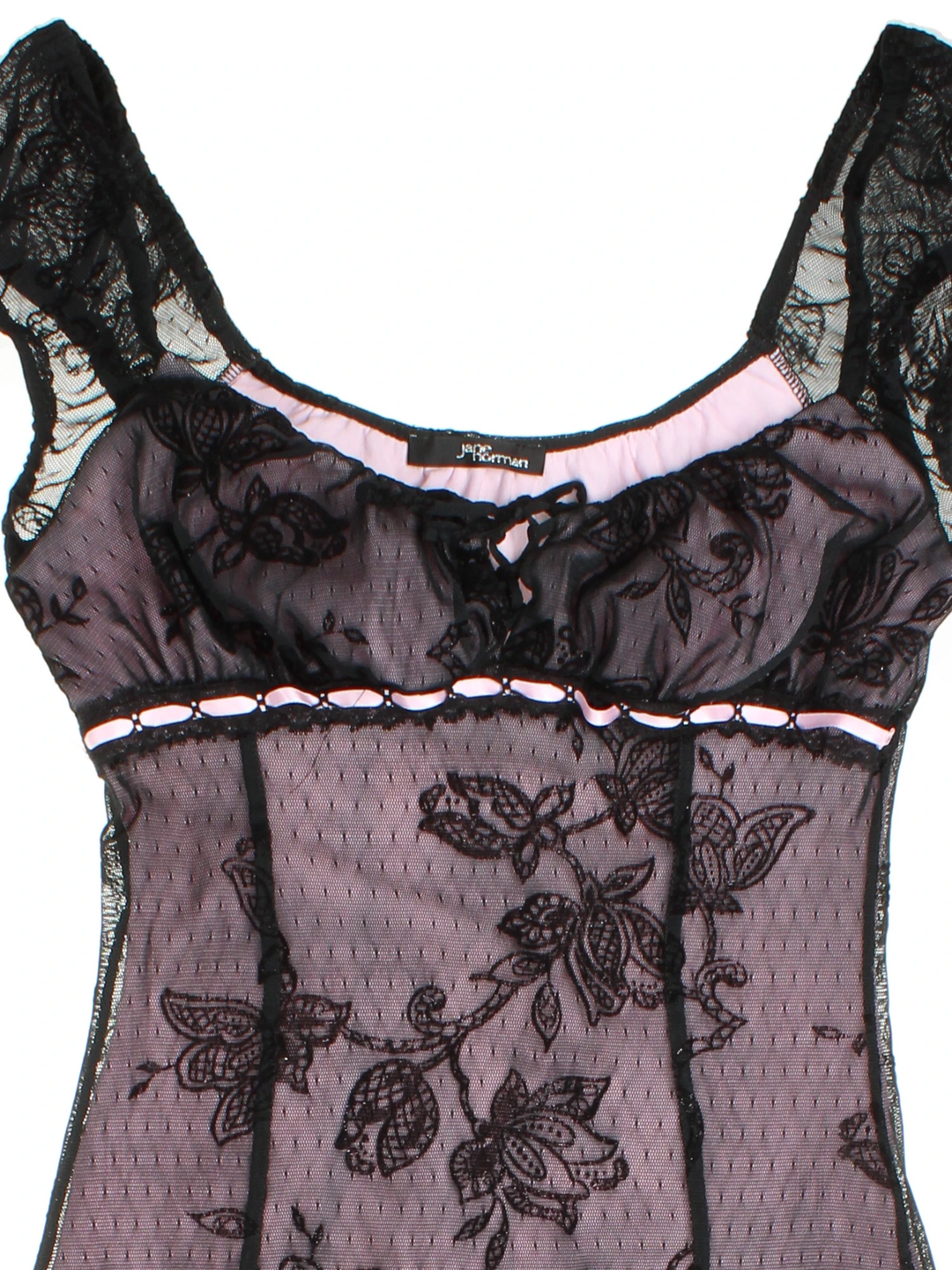 Y2K Jane Norman Lace Dress (Size XXS)