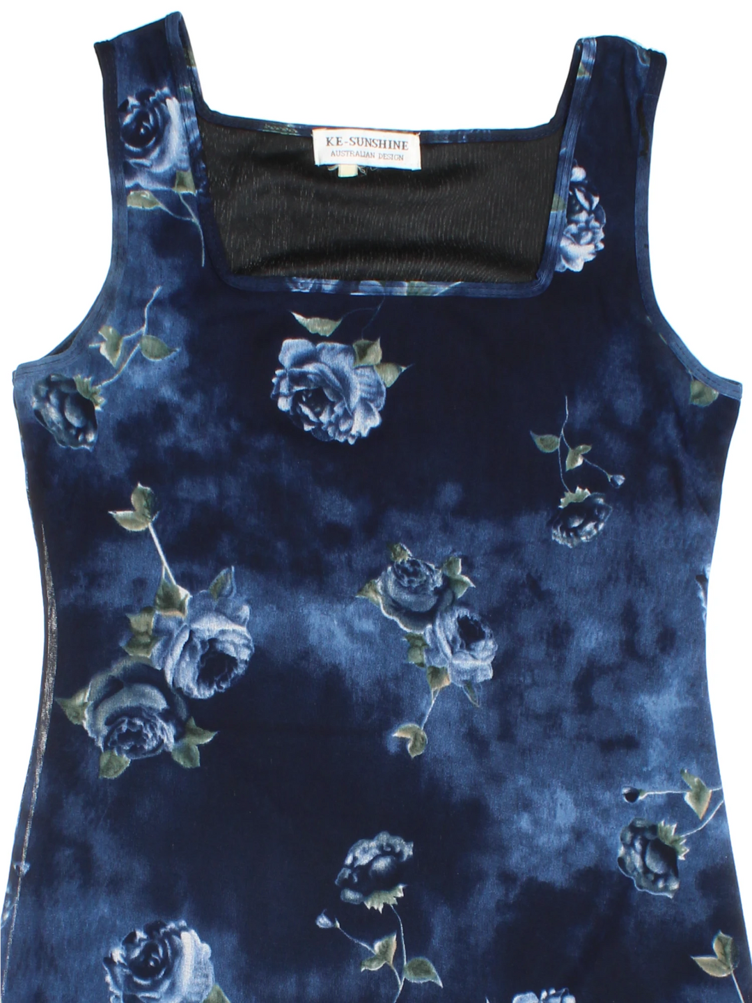 Y2K Mesh Floral Mini Dress (Size XXS)