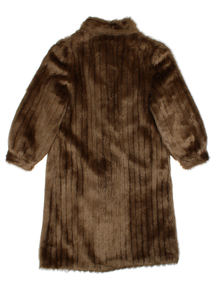 Vintage Faux Fur Coat (Size L)