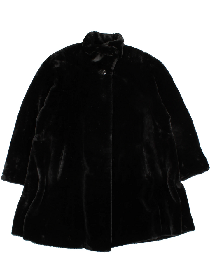 Vintage Faux Fur Jacket (Size XXL)