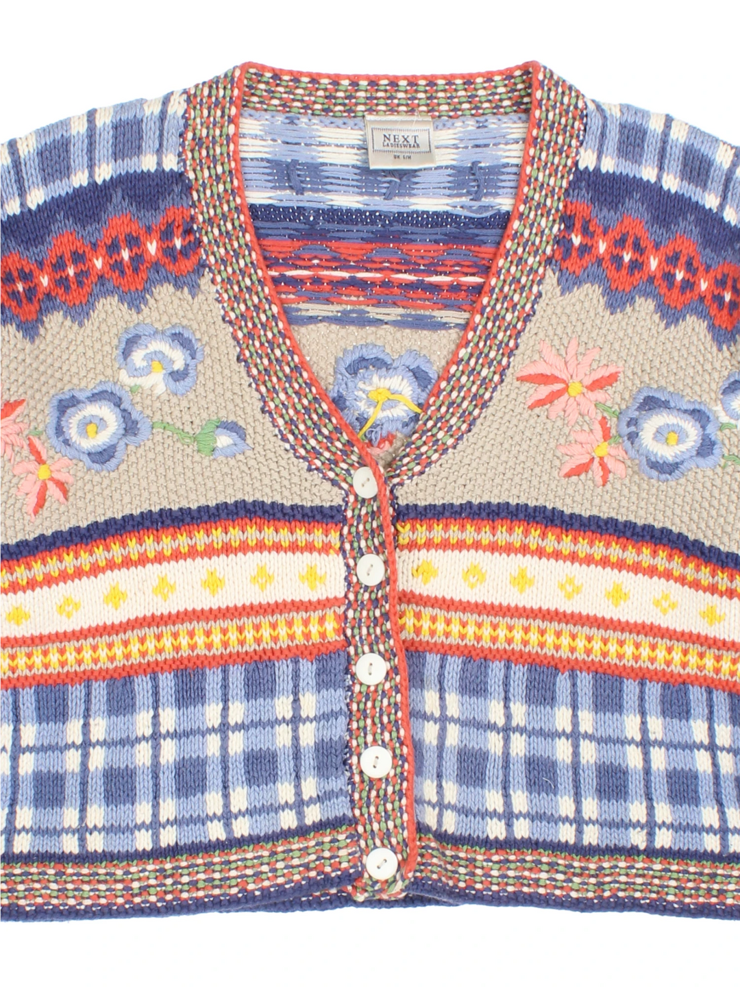 90er-Jahre-Cardigan in verkürzter Länge (Größe M)