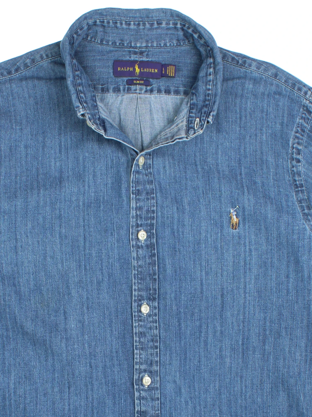 Ralph Lauren Denim Shirt (Size L)
