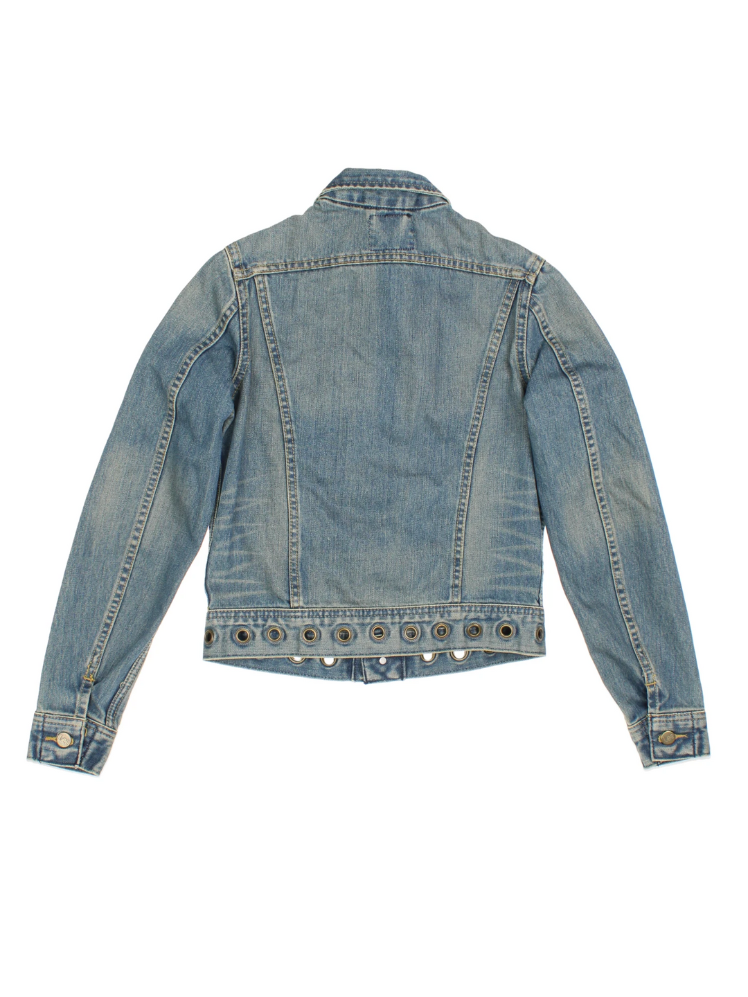 Vintage Lee Studded Denim Jacket (Size XXS)