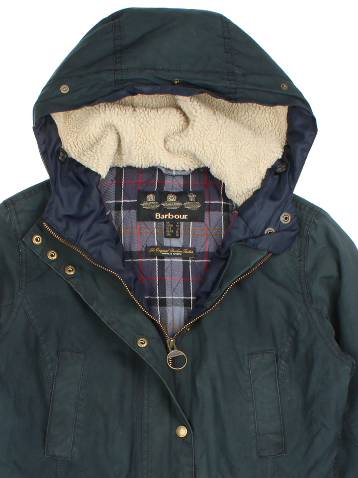 Barbour Kelsall Wax Parka (Size S)