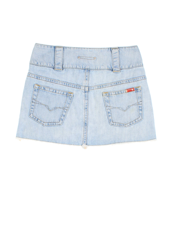 Y2K Guess Denim Mini Skirt (Size XS)