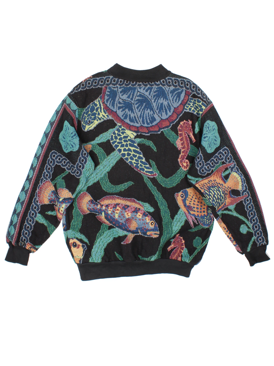 90's Sugar Street Weavers Marine Jumper (Size L)