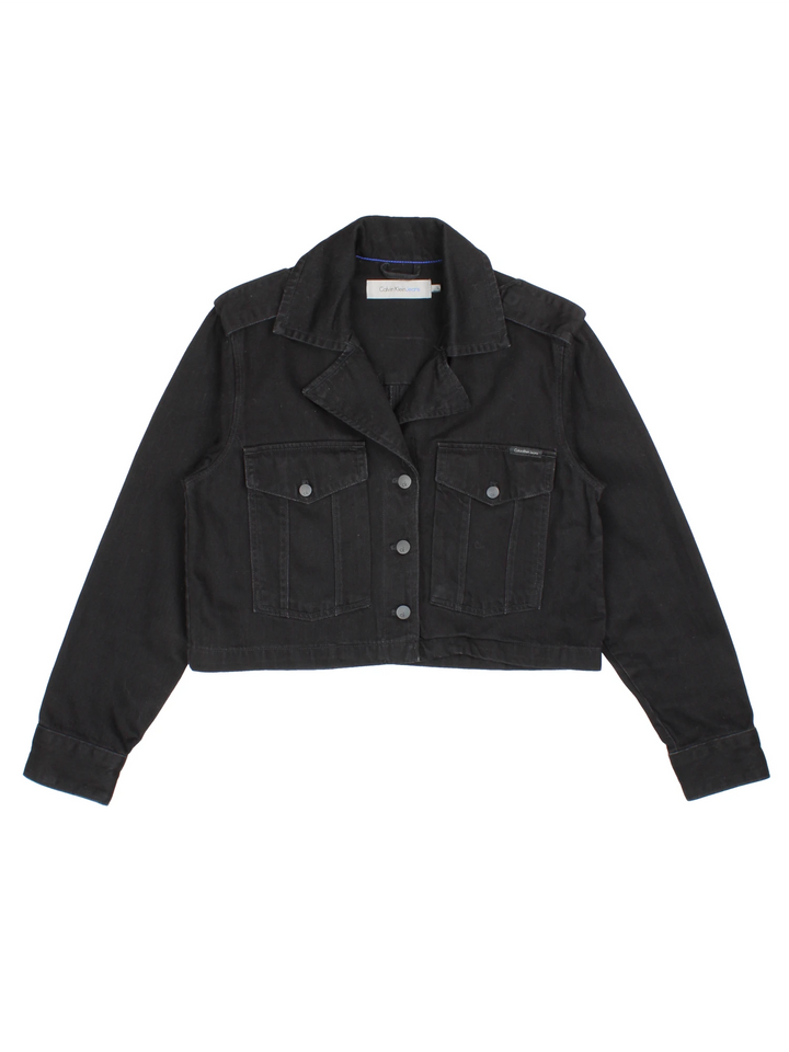 Calvin Klein Kurze Jeansjacke (Größe M)