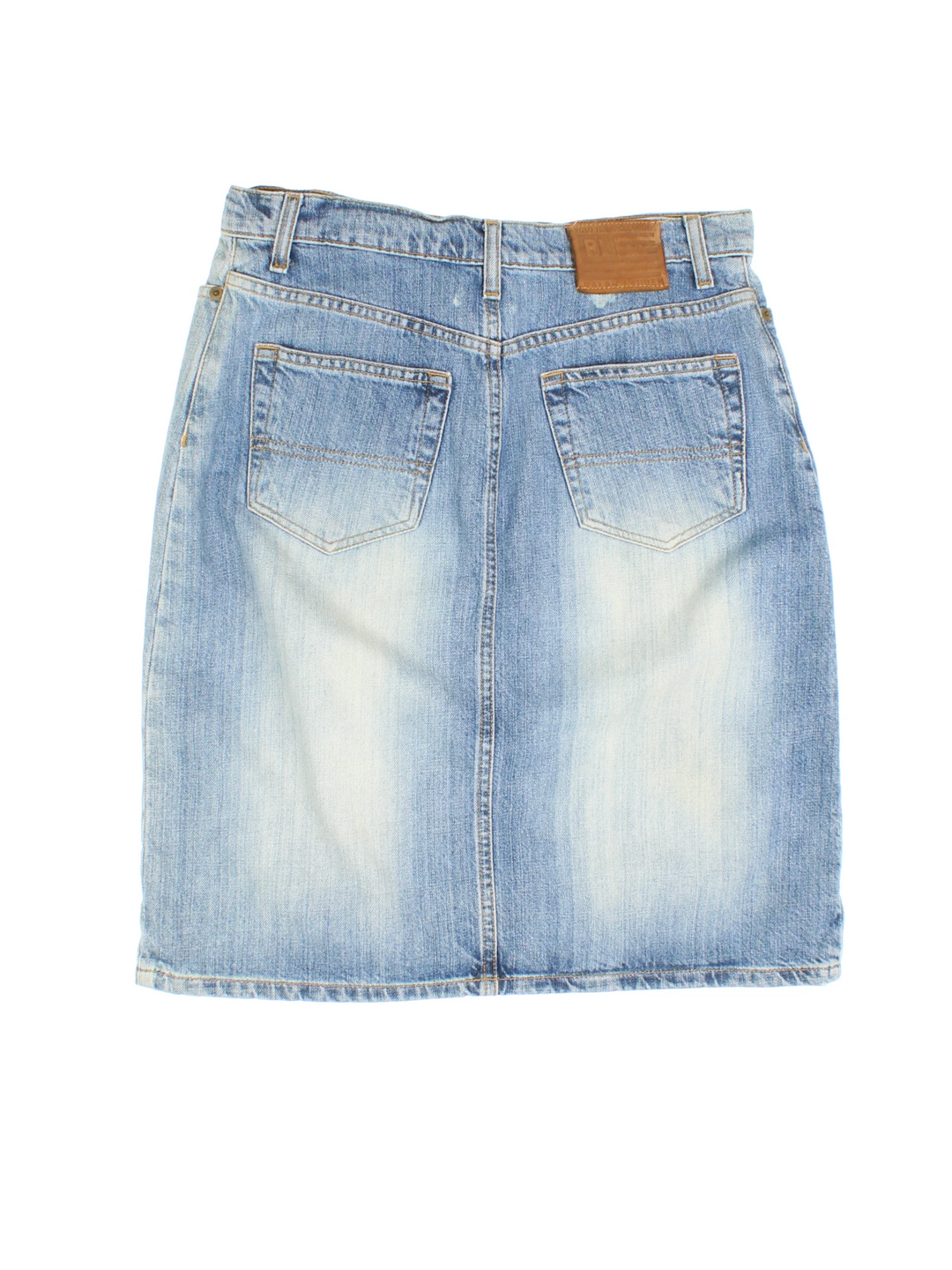 Ralph Lauren Denim Midi Skirt (Size L)